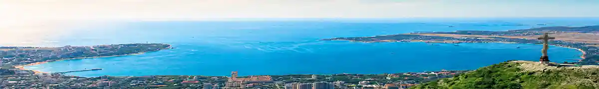 Панорама бухты Геленджика
